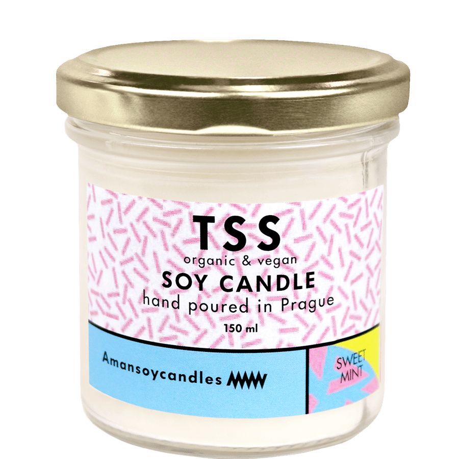 SWEET MINT SOY CANDLE - DYKE & DEAN