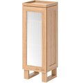 TALLBOY MEZZA CABINET NATURAL OAK - DYKE & DEAN