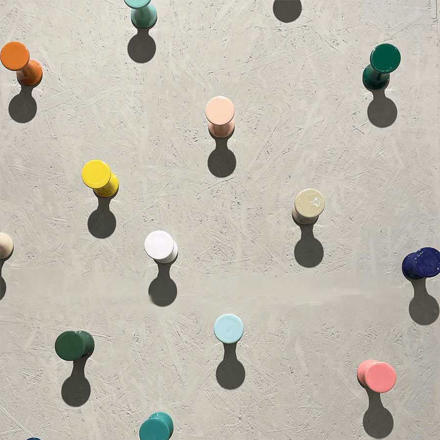 TAM TAM WALL HOOK YELLOW - DYKE & DEAN