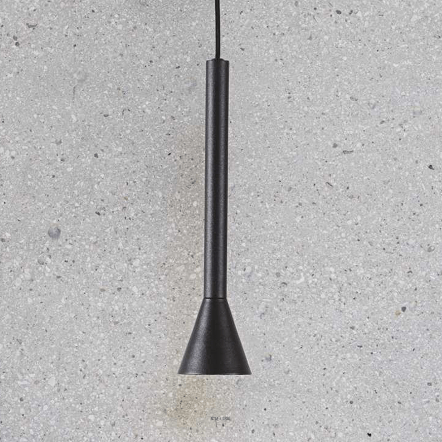 TAPERED TUBE PENDANT BRUSHED NICKLE - DYKE & DEAN