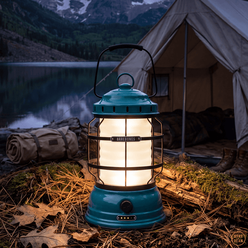 TEAL BLUE FOREST LANTERN - DYKE & DEAN