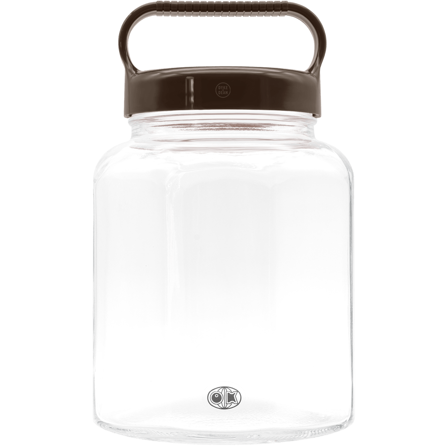 Dean Storage Containers TESAGE HANDLE STORAGE JAR BROWN - DYKE & DEAN