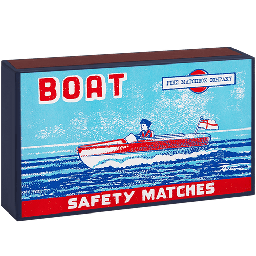 THE BOAT GIANT SAFETY MATCHES - DYKE & DEAN