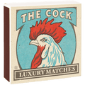 THE COCK LUXURY SAFETY MATCHES - DYKE & DEAN