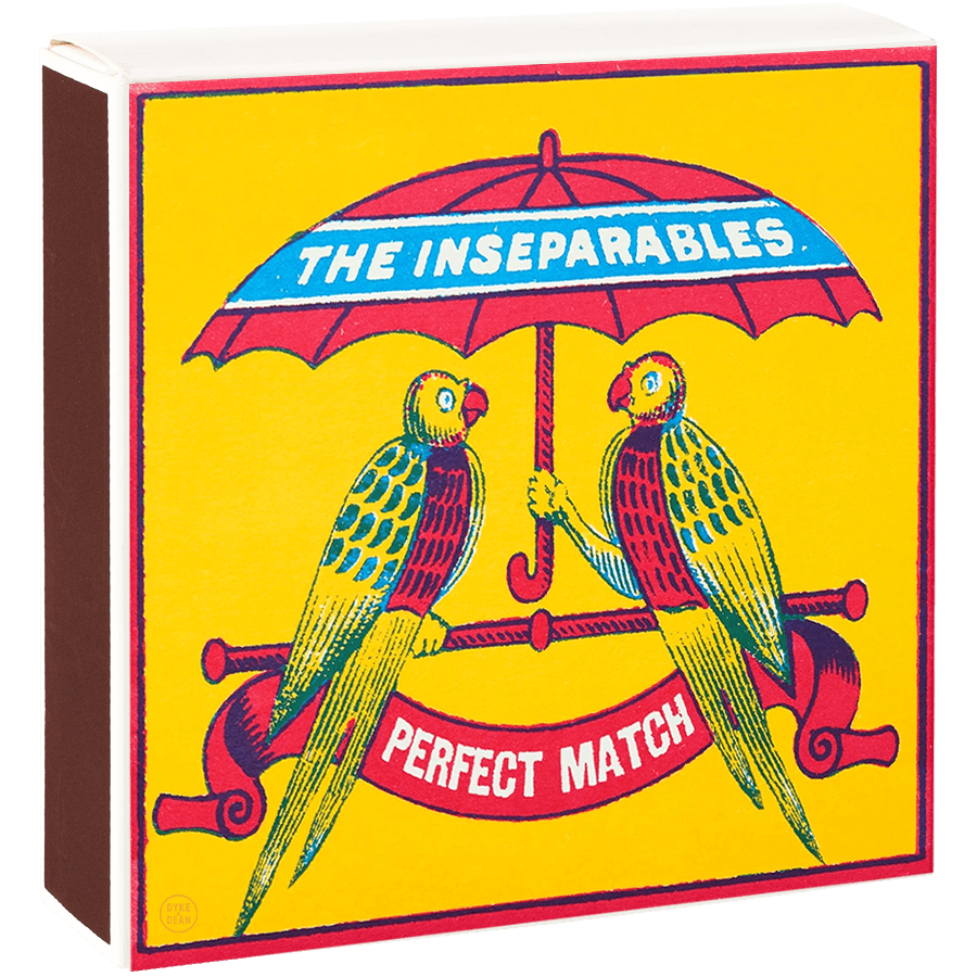 THE INSEPARABLES LUXURY SAFETY MATCHES - DYKE & DEAN
