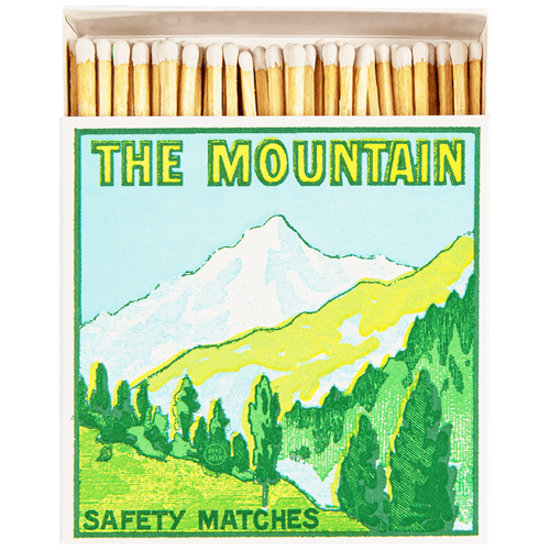 THE MOUNTAIN LUXURY SAFETY MATCHES - DYKE & DEAN