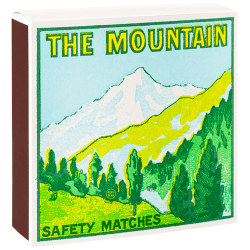 THE MOUNTAIN LUXURY SAFETY MATCHES - DYKE & DEAN