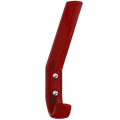 THERMOPLASTIC DOUBLE HOOK BURGUNDY - DYKE & DEAN