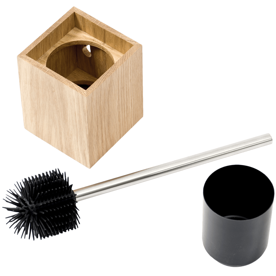 TOILET BRUSH COSMOS NATURAL OAK - DYKE & DEAN