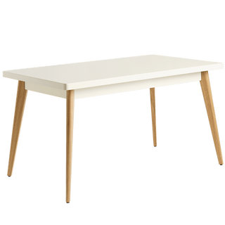 TOLIX 55 TABLE WOODEN LEGS 140X80 - DYKE & DEAN