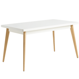 TOLIX 55 TABLE WOODEN LEGS 140X80 - DYKE & DEAN