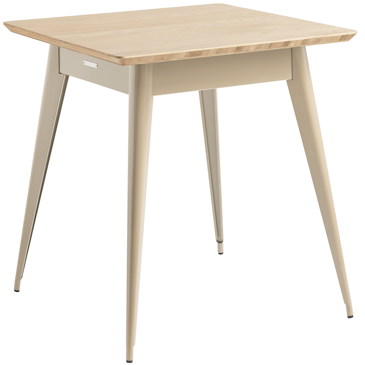 TOLIX NATURAL OAK TOP COFFEE TABLE 55 - DYKE & DEAN