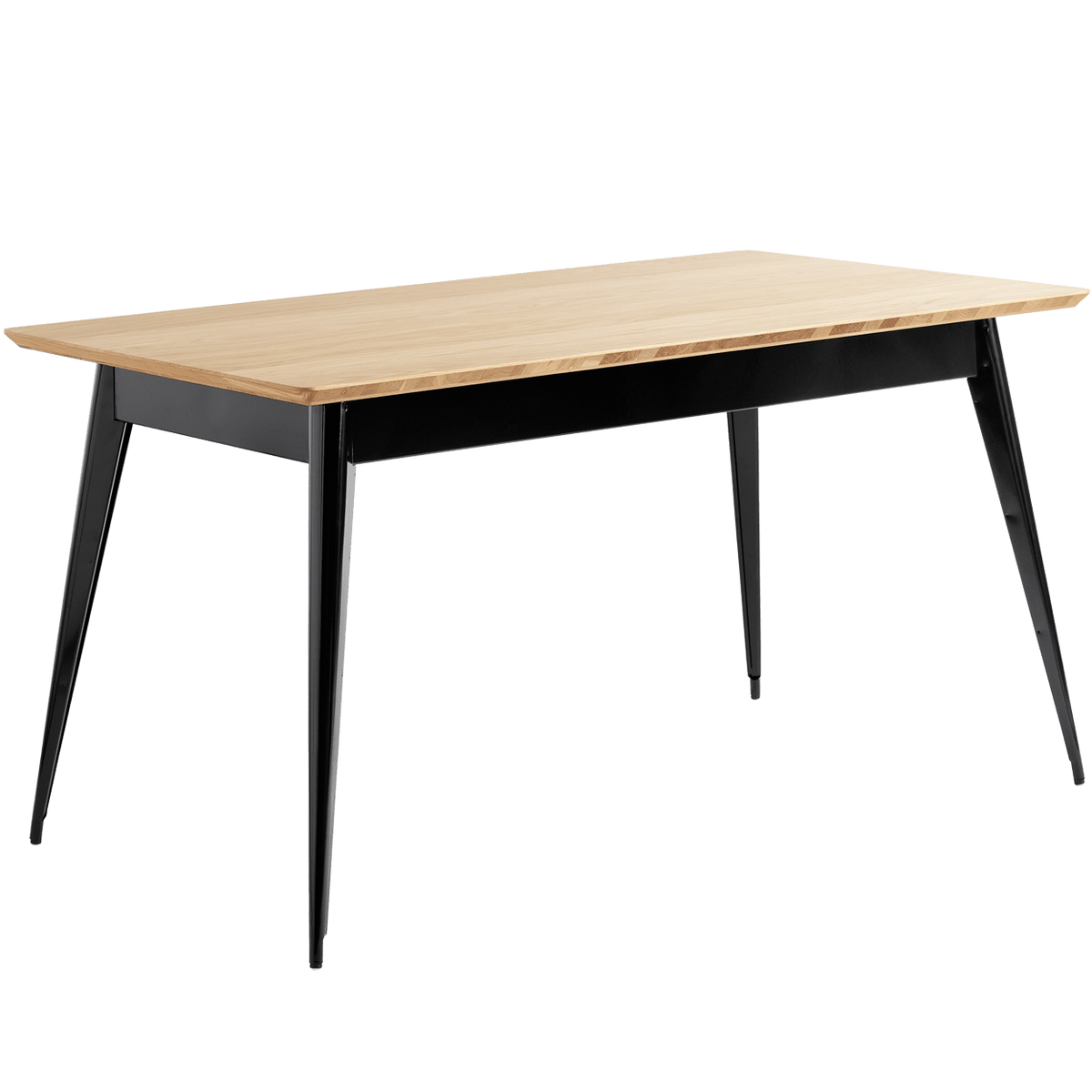 TOLIX NATURAL OAK TOP TABLE 55 140X80 - DYKE & DEAN