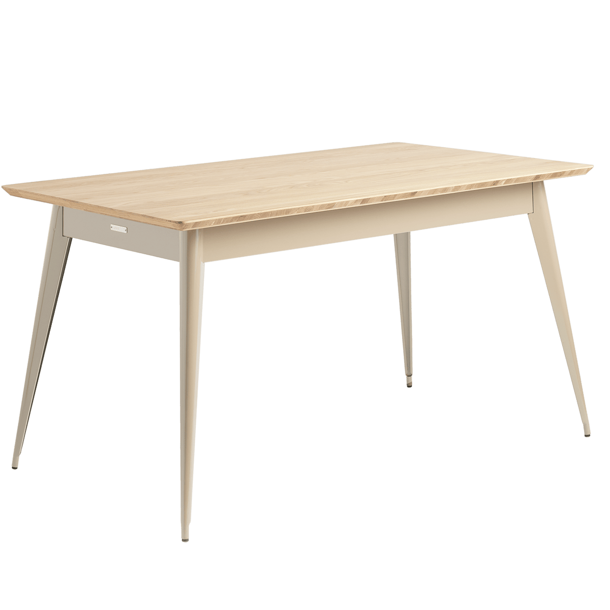 TOLIX NATURAL OAK TOP TABLE 55 140X80 - DYKE & DEAN