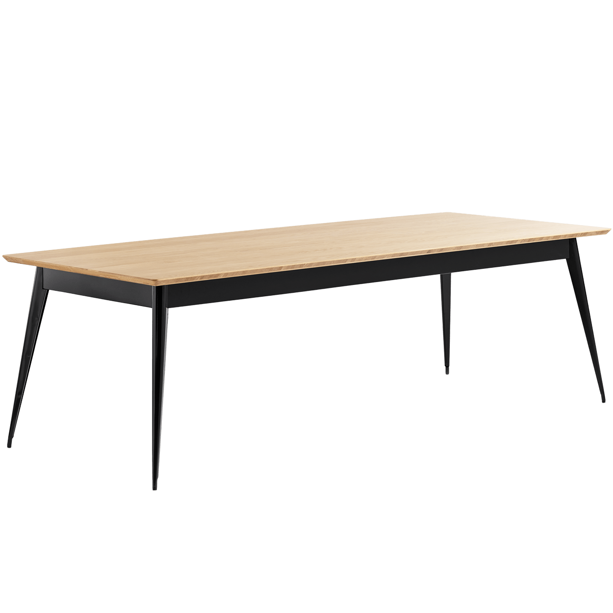 TOLIX NATURAL OAK TOP TABLE 55 240x100 - DYKE & DEAN