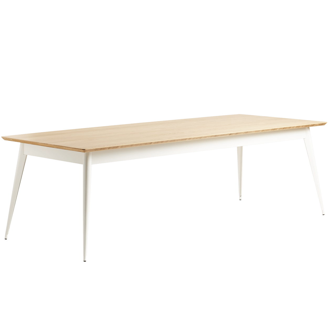 TOLIX NATURAL OAK TOP TABLE 55 240x100 - DYKE & DEAN