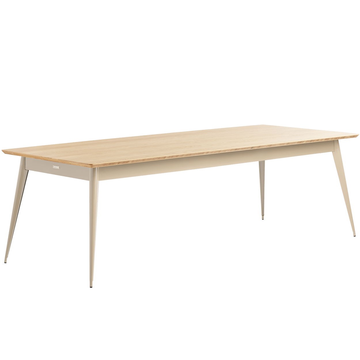 TOLIX NATURAL OAK TOP TABLE 55 240x100 - DYKE & DEAN