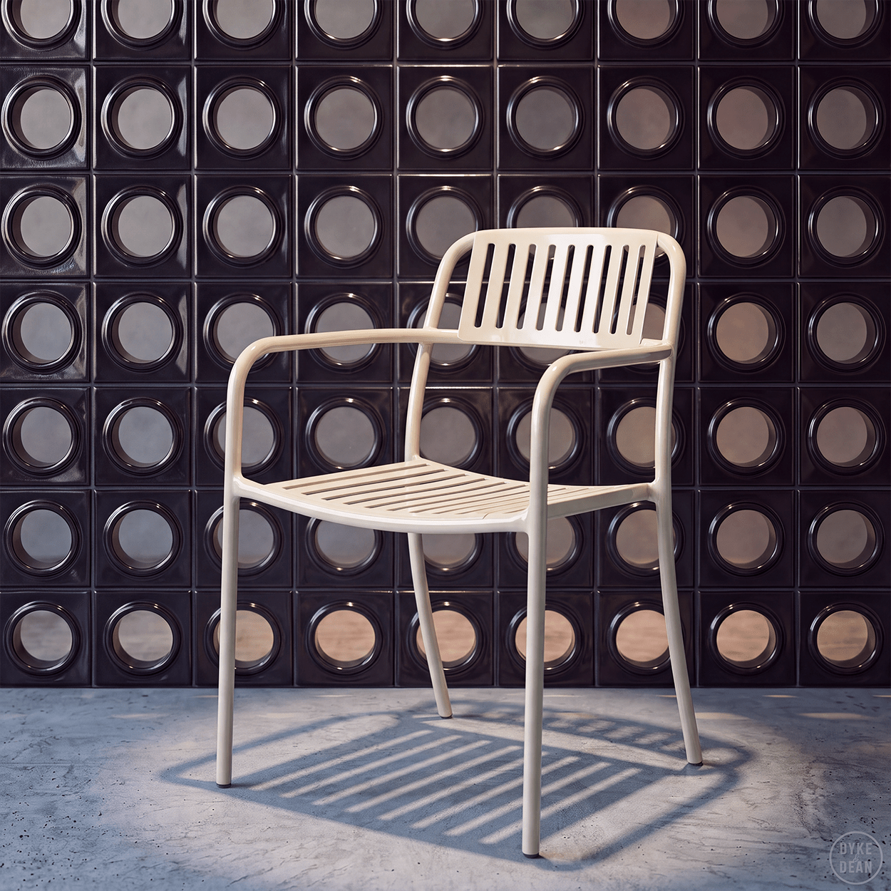 TOLIX PATIO CHAIR - DYKE & DEAN