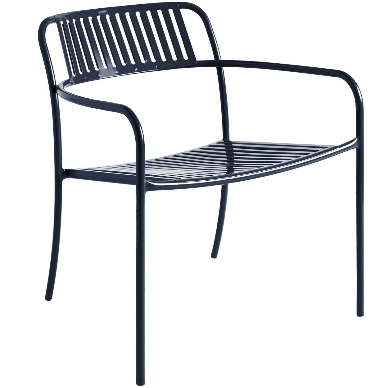 TOLIX PATIO LOUNGE CHAIR - DYKE & DEAN
