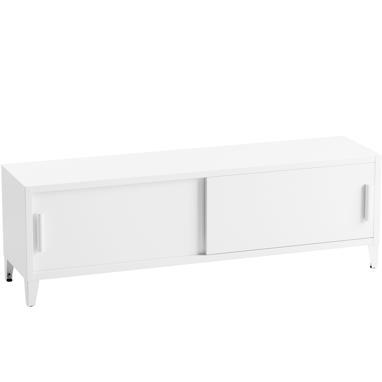 TOLIX TV STAND 160 PURE WHITE - DYKE & DEAN