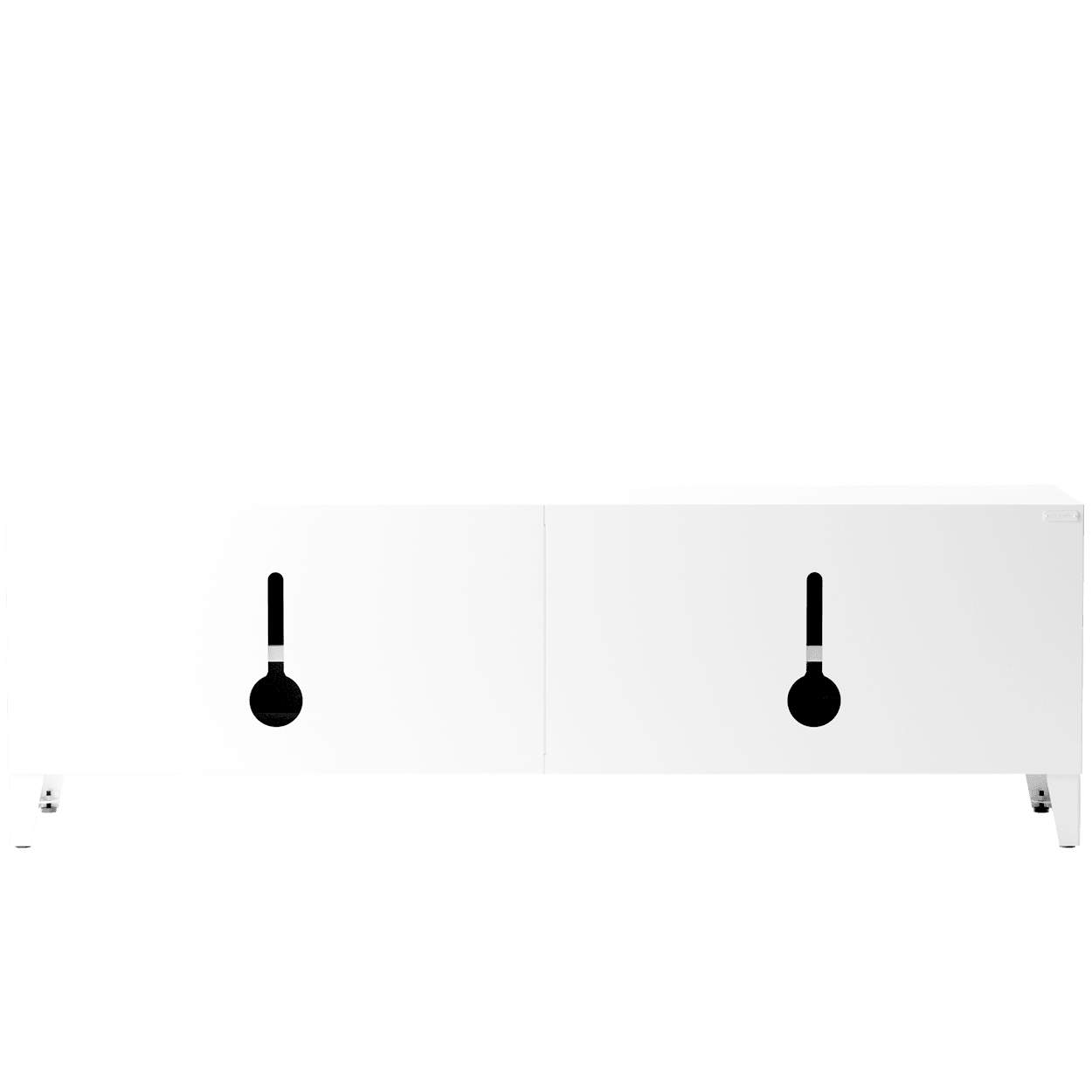 TOLIX TV STAND 160 PURE WHITE - DYKE & DEAN