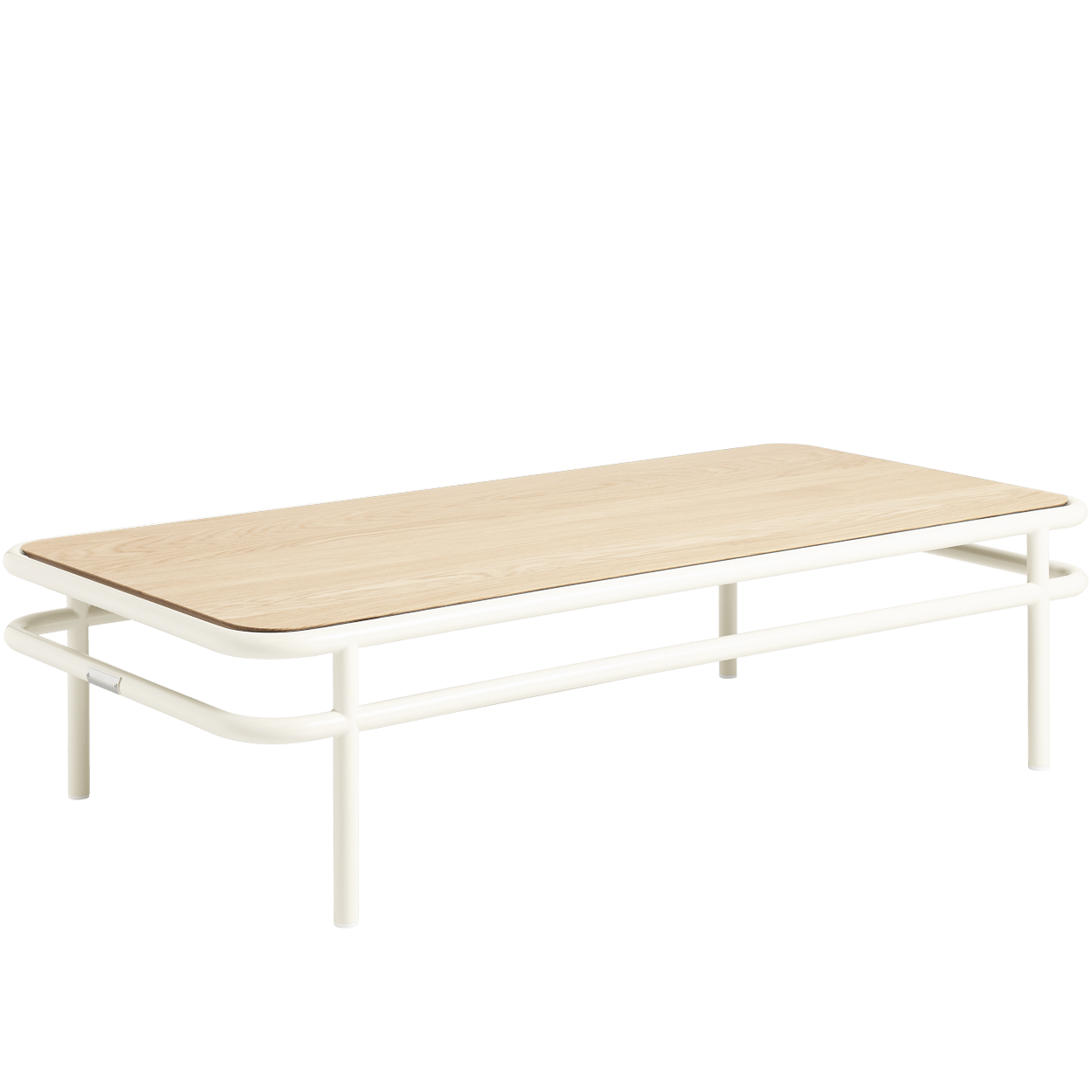 TOLIX UD NATURAL OAK TOP COFFEE TABLE 120x60 - DYKE & DEAN