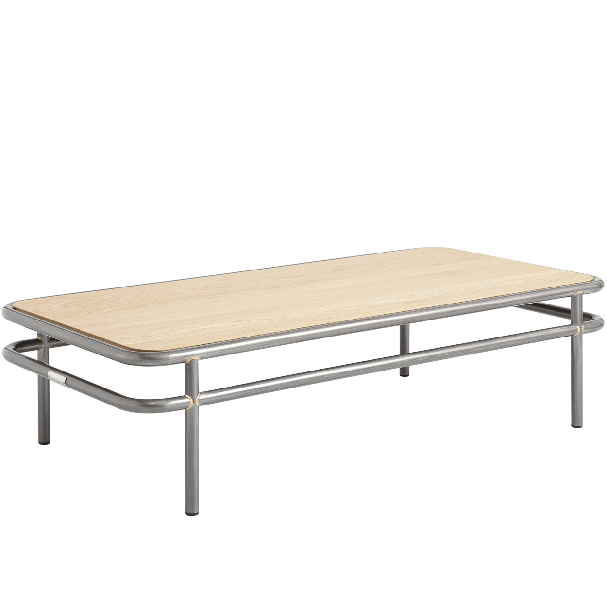 TOLIX UD NATURAL OAK TOP COFFEE TABLE 120x60 - DYKE & DEAN