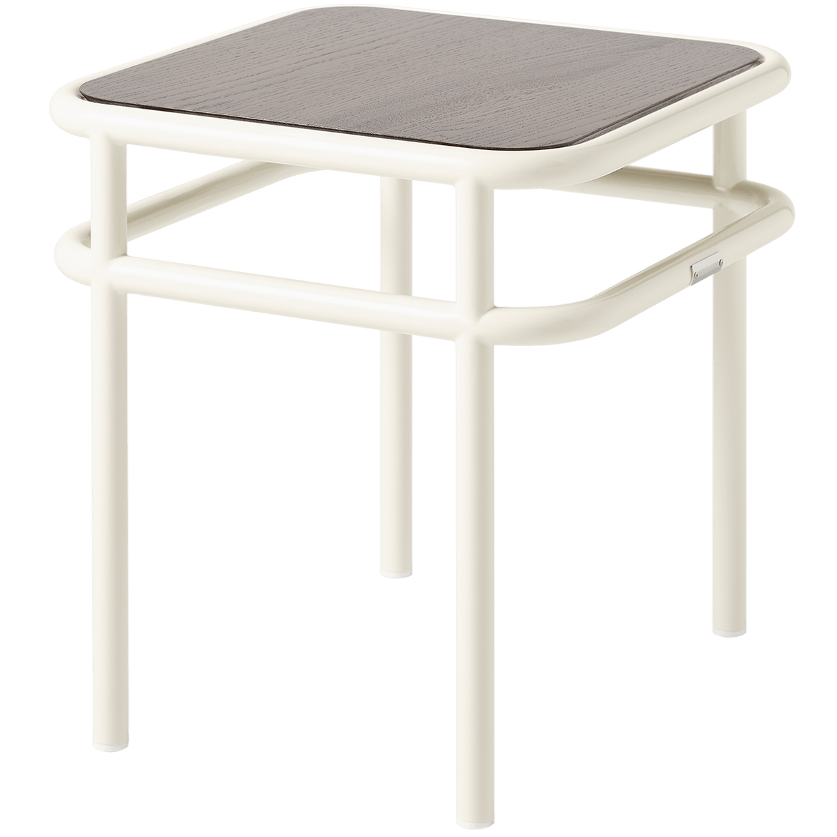 TOLIX UD SIDE TABLE WALNUT STAINED OAK TOP - DYKE & DEAN