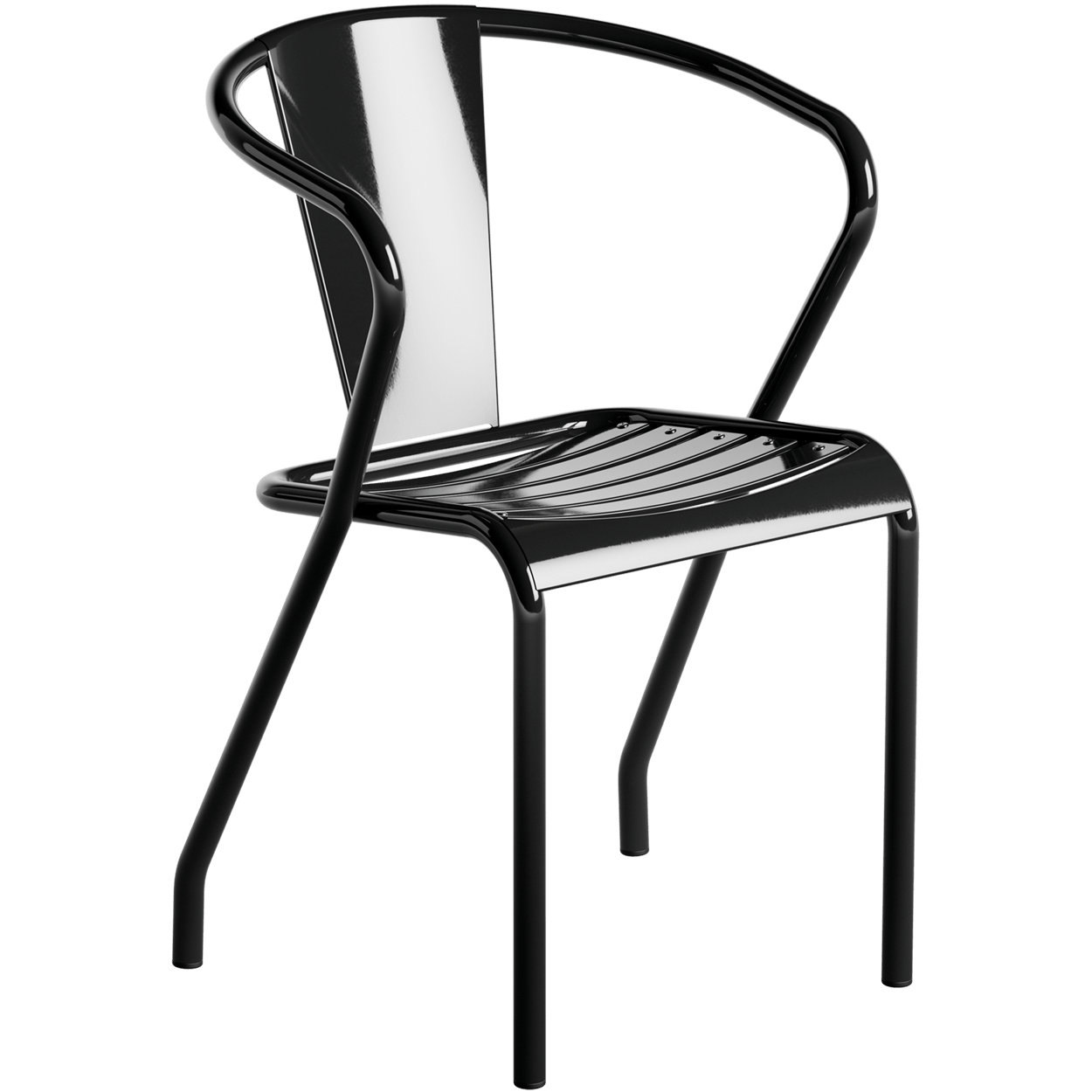 TOLIX UD SLATTED ARMCHAIR - DYKE & DEAN