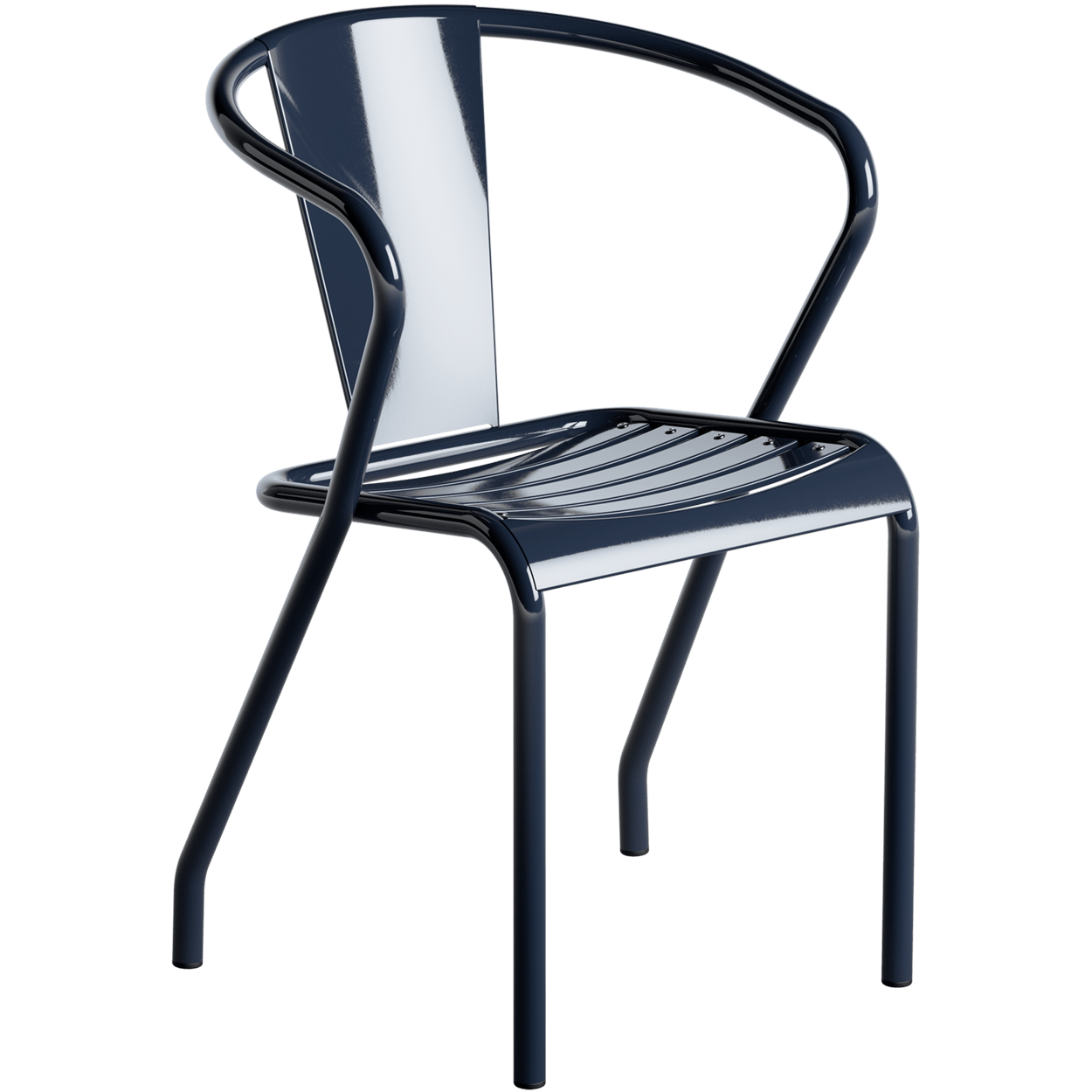 TOLIX UD SLATTED ARMCHAIR - DYKE & DEAN