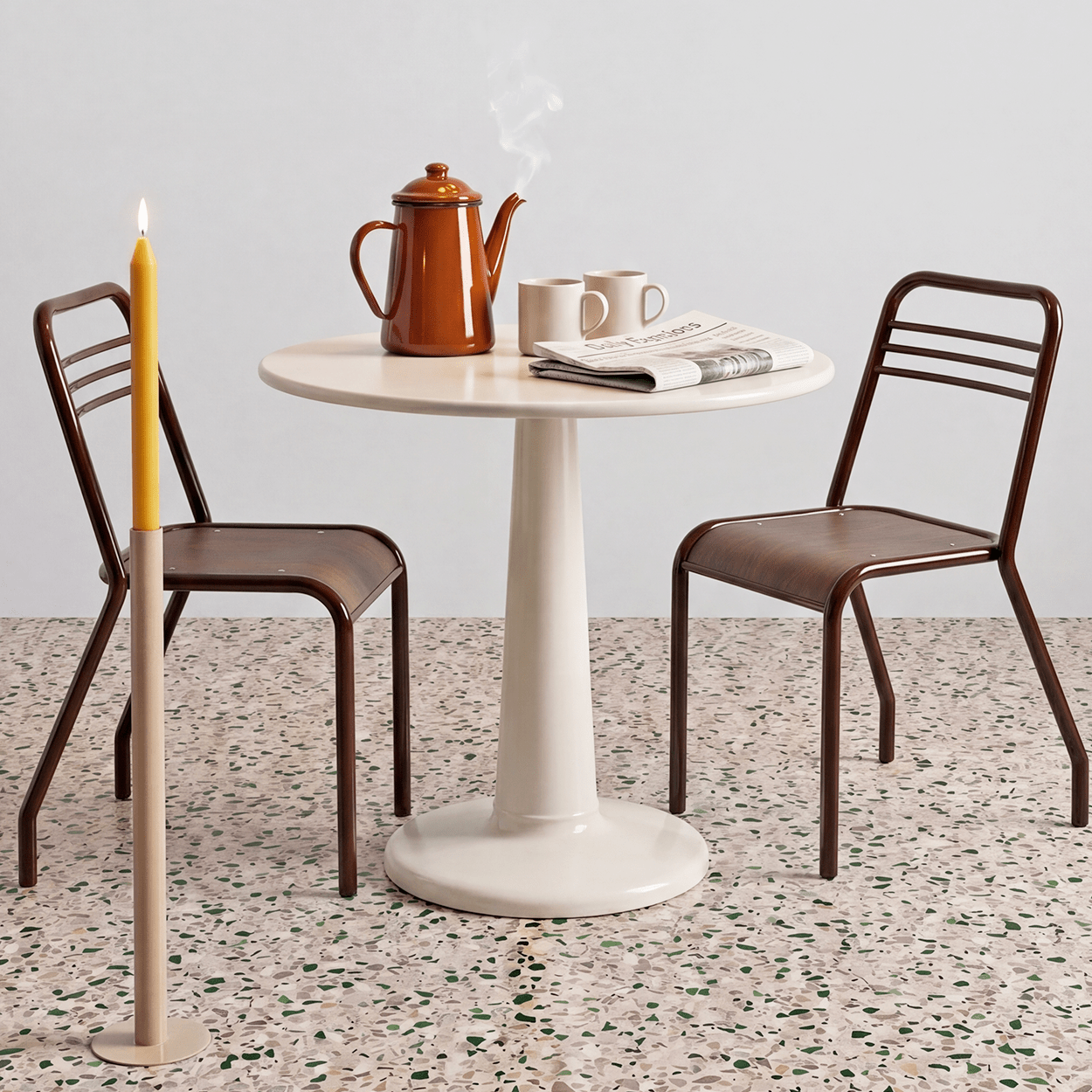 TOLIX UD WOODEN SEAT CHAIR - DYKE & DEAN