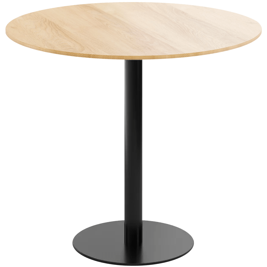 TON ROUND WOODEN HIGH TABLE EASY MIX & FIX 628 - DYKE & DEAN