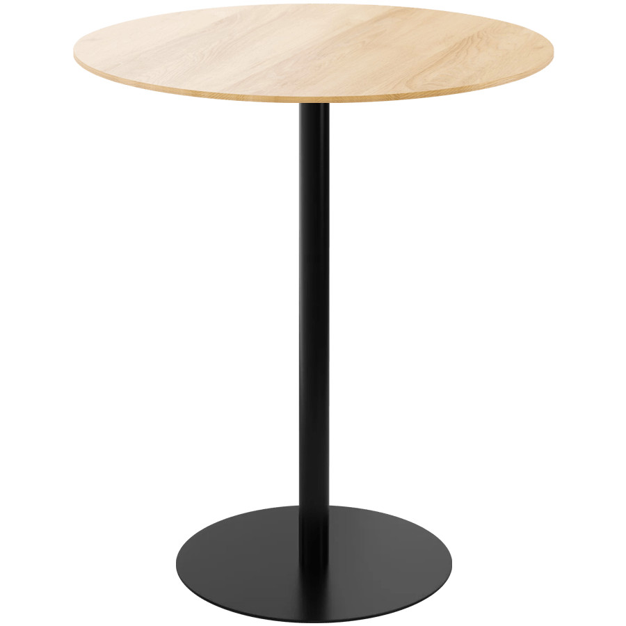 TON ROUND WOODEN HIGH TABLE EASY MIX & FIX 631 - DYKE & DEAN