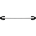 TRADITIONAL PORCELAIN TOWEL BAR SET BLACK - DYKE & DEAN