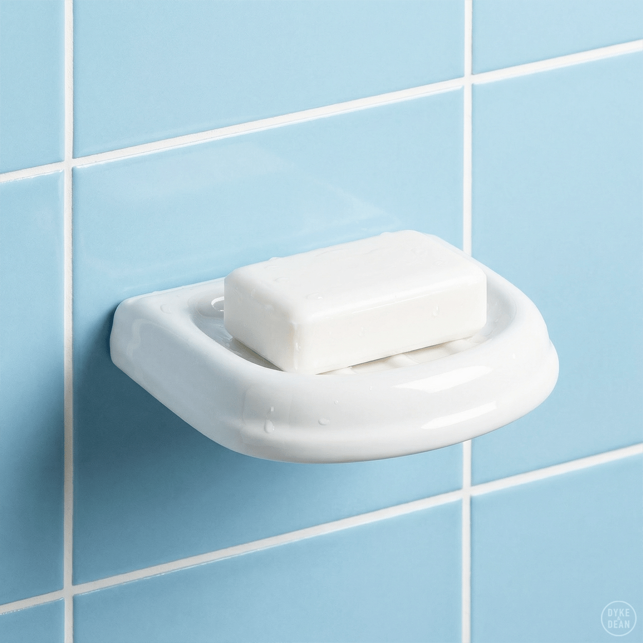 TRADITIONAL PORCELAIN WALL SHELF SMALL - DYKE & DEAN