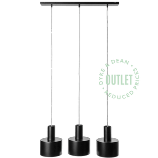 TRIPLE HAT SHADE PENDANT OUTLET - DYKE & DEAN
