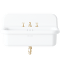 TRUE LITE CERAMIC MOUNTED MEDIUM SINK - DYKE & DEAN