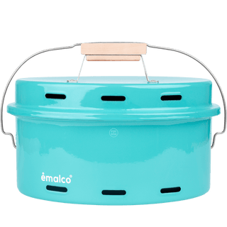 TURQUOISE ENAMEL BARBEQUE - DYKE & DEAN
