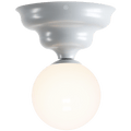 WAVE FIXED CEILING LIGHT GREY SMALL - DYKE & DEAN