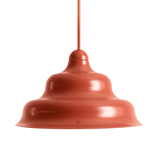 WAVE HANGING PENDANT LIGHT RED S - DYKE & DEAN