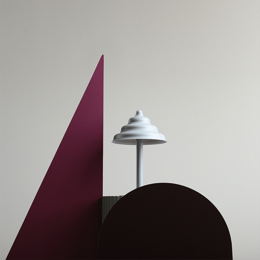 WAVE TABLE LIGHT GREY - DYKE & DEAN