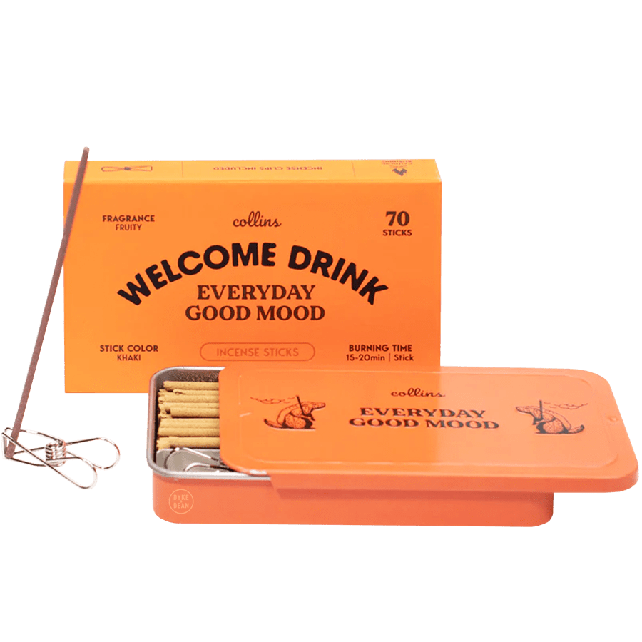 WELCOME DRINK 365 EVERYDAY GOOD MOOD INCENSE - DYKE & DEAN