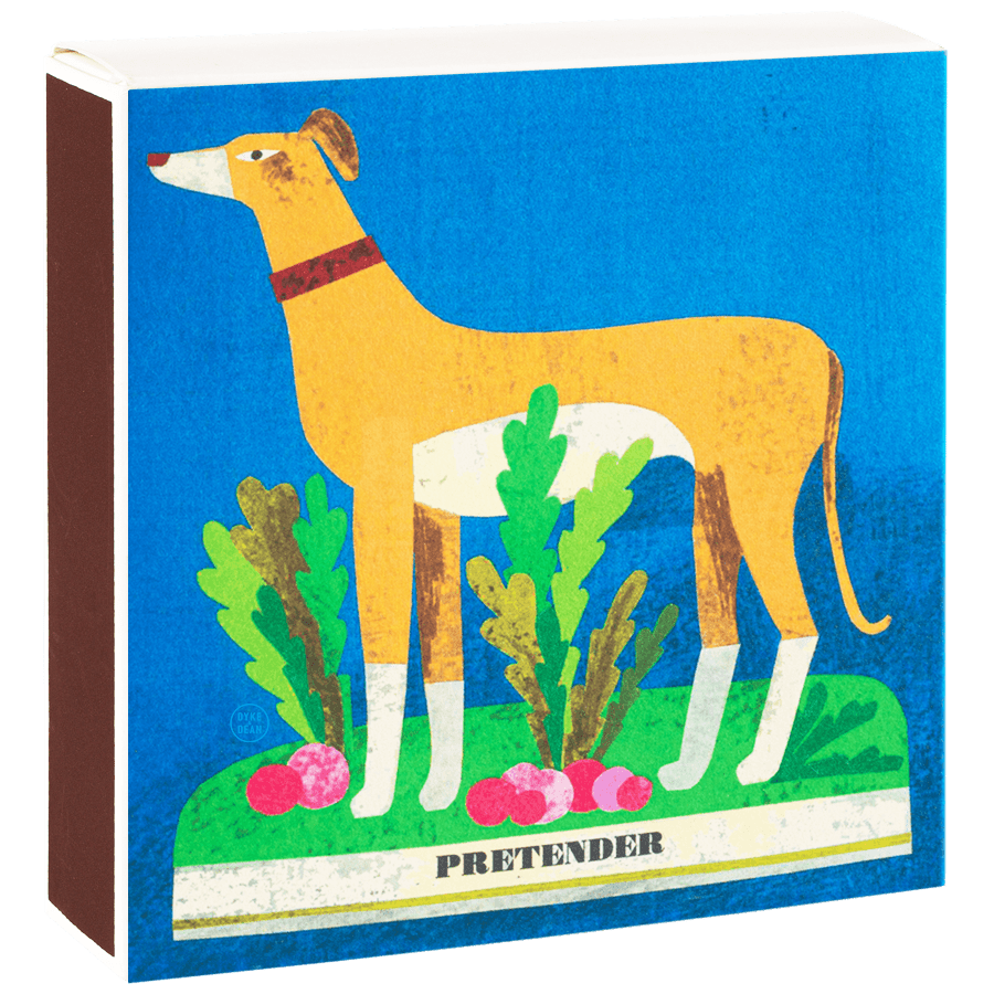 WHIPPET & RADISHES LUXURY SAFETY MATCHES - DYKE & DEAN