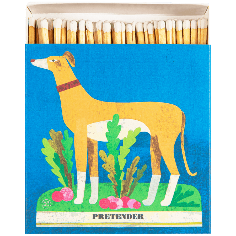 WHIPPET & RADISHES LUXURY SAFETY MATCHES - DYKE & DEAN