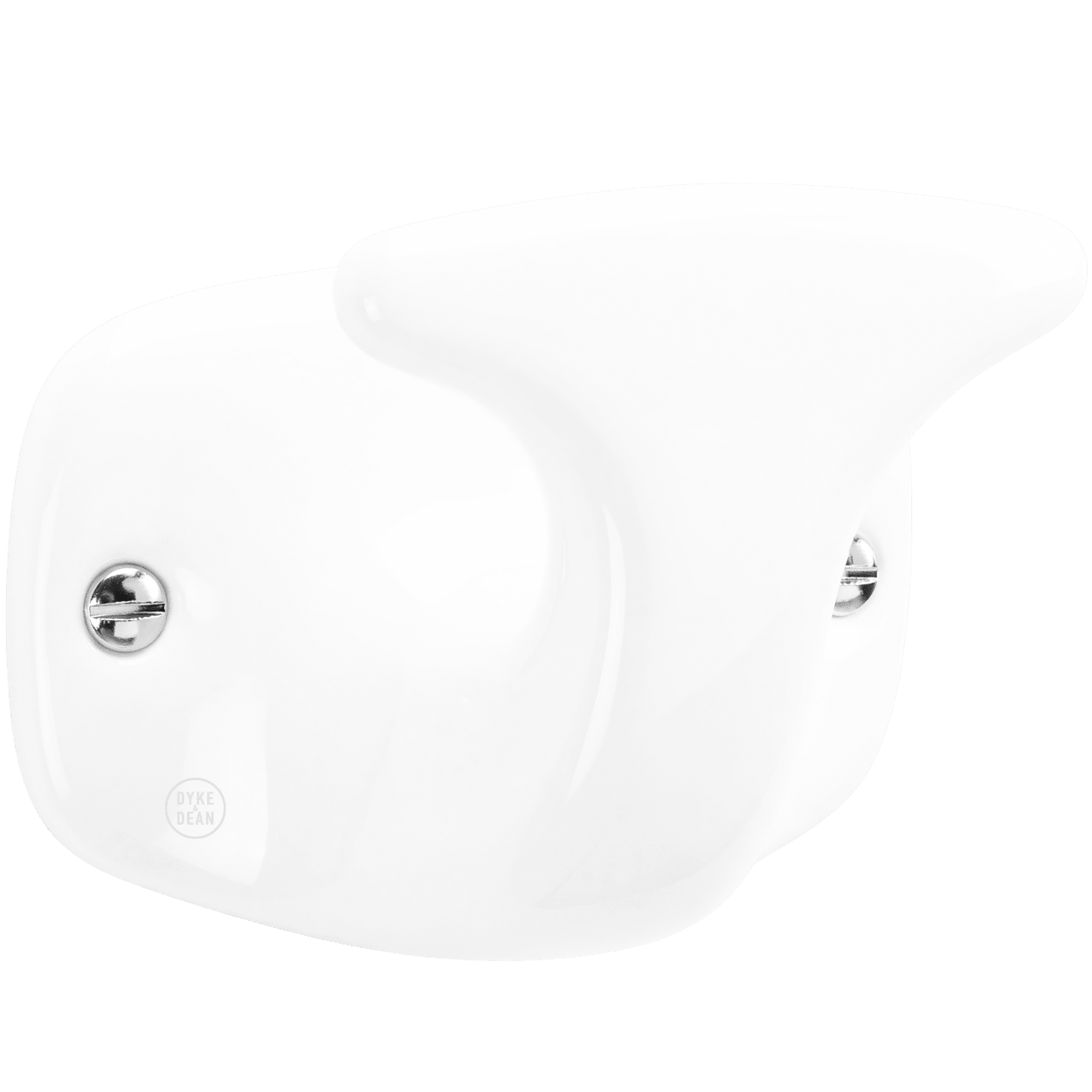 WHITE PORCELAIN ROBE HOOK - DYKE & DEAN