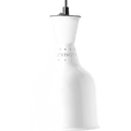 WHITE STAY HOT HEAT LAMP PENDANT CLASSIC 1222 - DYKE & DEAN