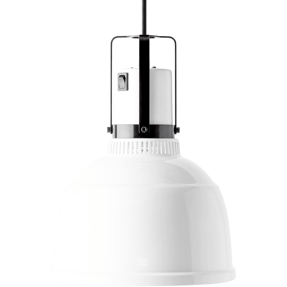 WHITE STAY HOT HEAT LAMP PENDANT FOCUS RO CORD - DYKE & DEAN