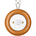 Padelus wooden porcelain surface-mounted motion sensor by Katy Paty