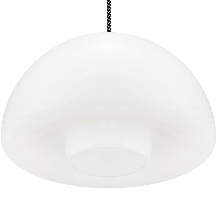 60's OPALINE RETRACTABLE CORD LIGHT - DYKE & DEAN