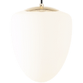 ACORN PENDANT BRASS 350mm - DYKE & DEAN